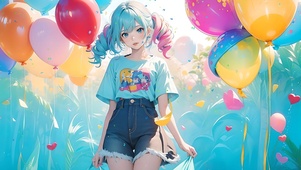 缤纷女孩