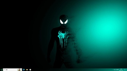黑夜蜘蛛侠—【主题桌面】
