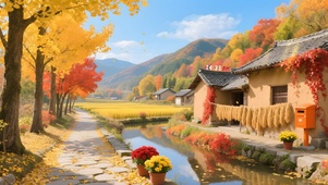 满眼尽是秋天