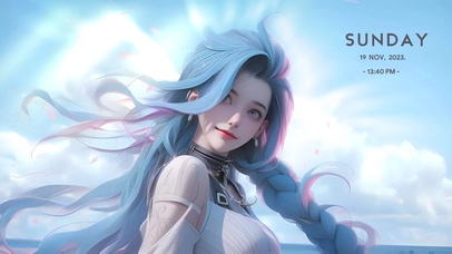 海边金克斯姑娘