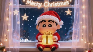 圣诞礼物可爱小新