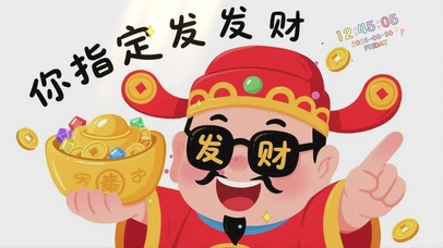 你指定发财
