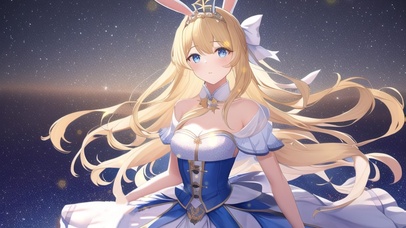 兔耳女孩
