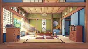 日式卧室客厅