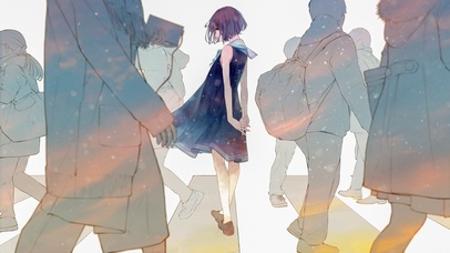 十字路口的回眸