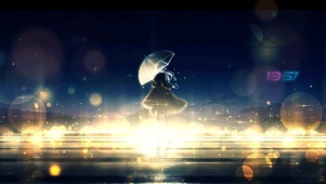 5K星空下的少女