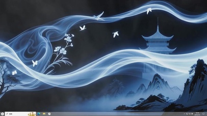 素缕萦峰003-桌面主题