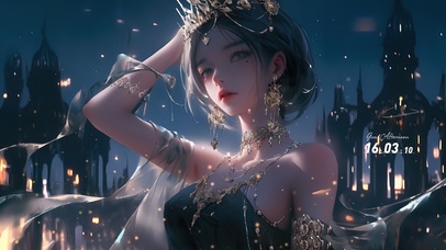 哥特风公主女孩