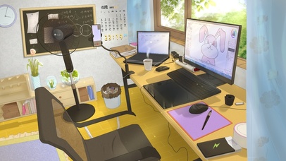 唯美治愈阳光房间