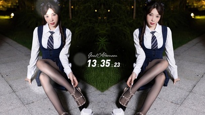 4K长腿制服美女