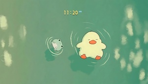 开心鸭鸭开心游~~~