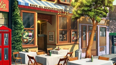 午后阳光咖啡馆