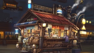 治愈夜晚的小店