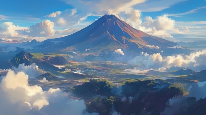 云海火山