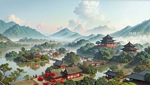 中式园林 避暑山庄