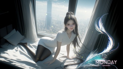 温柔中带着一丝不容忽视的英气