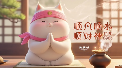 顺风顺水顺财神