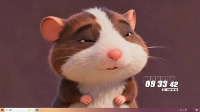 可爱小松鼠桌面主题