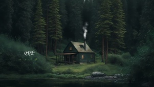 寂静森林小屋