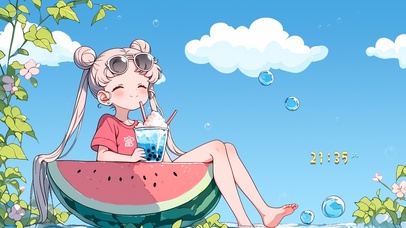 清凉夏日 可爱美少女