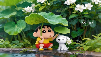 夏雨了(小清新动态壁纸) - 高清动态壁纸下载 - 元气壁纸