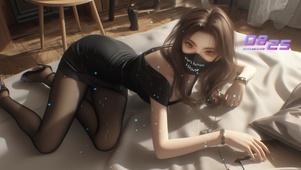气质像是经过千锤百炼的宝石