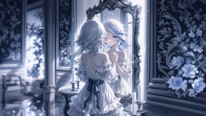 雪墨壁纸丨芙宁娜丨镜中人丨