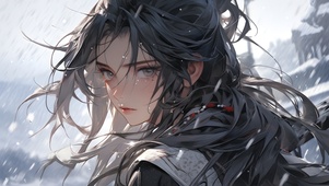 4k 风雪美人