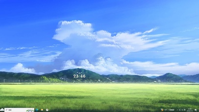 蓝天白云青草地【配套主题】