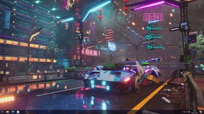 都市赛博汽车主题