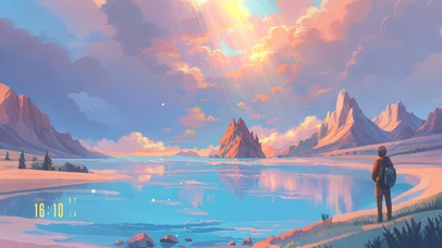 4K 云朵像是天空的旋律