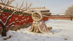 嬛嬛喵赏雪