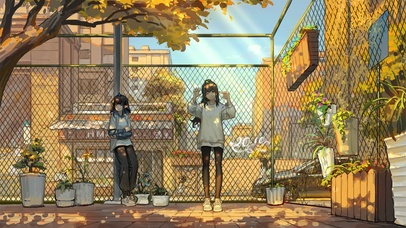 4K 唯美秋季少女