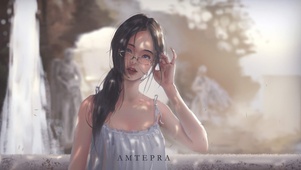 眼镜美女