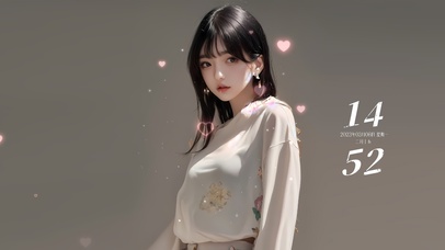 4K清纯冷艳少女