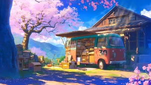 治愈 樱花书店