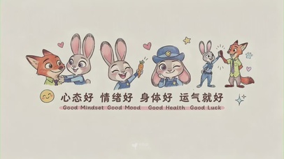 简约风朱迪尼克狐壁纸