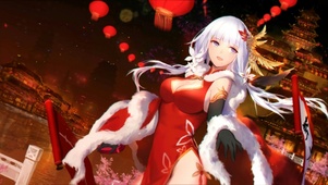 新年少女