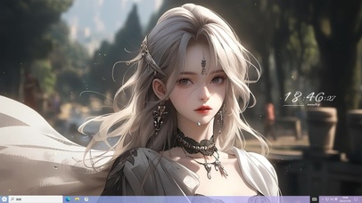 白发礼服御姐女神