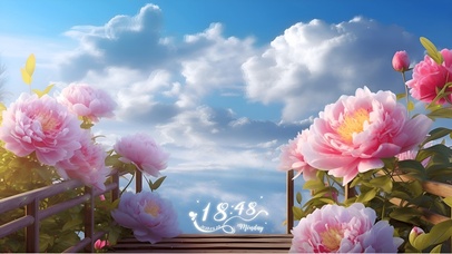 晨曦暮鼓 花开花落