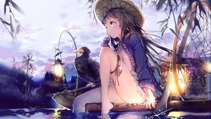静夜里的姑娘