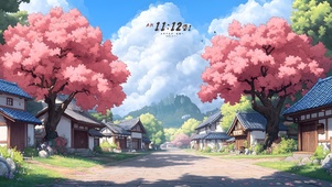 樱花小镇