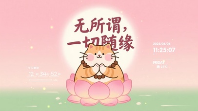 无所谓，一切随缘