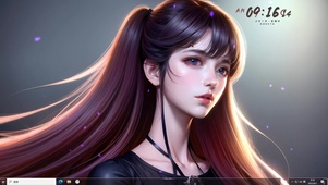 4k纯欲黑发美少女