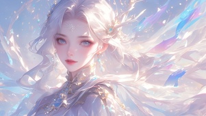 白衣美女