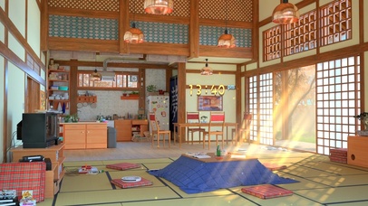 温馨午后阳光客厅