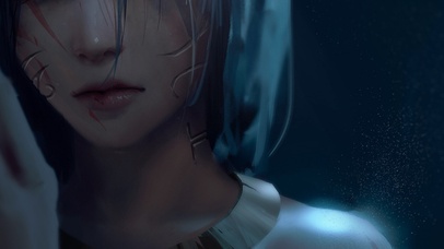 动漫 插画 唯美伤感少女壁纸