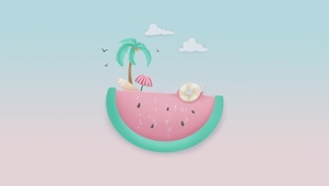 夏日西瓜