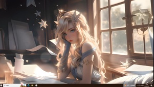 思考少女