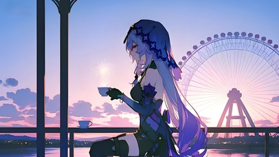 黑天鹅-夕阳少女